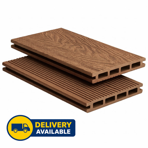 Teak composite decking boards - teak,