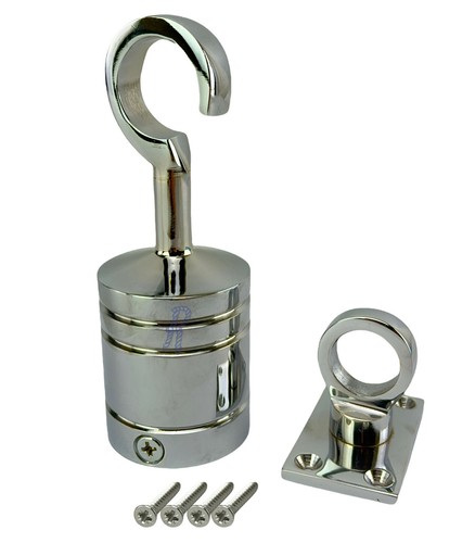 32mm polished chrome decking - 32mm,