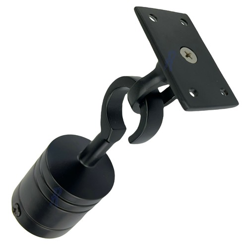 Powder coated black decking - black,
