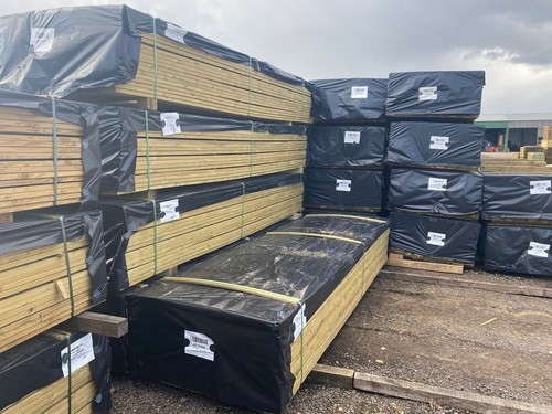 Redwood kiln dried decking - kiln,