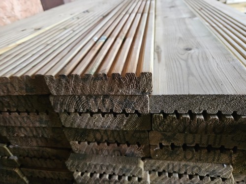 Timber patio decking - timber,