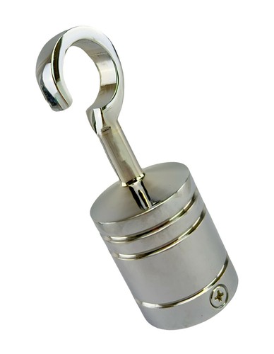 Polished chrome decking rope - polished,