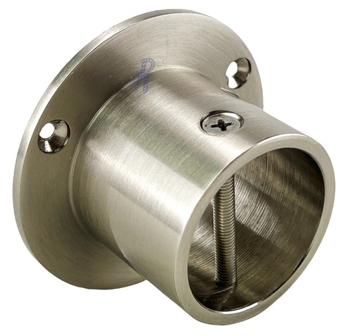 Satin nickel decking rope cup - decking,