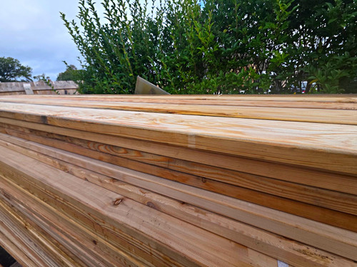 Siberian larch decking - x,