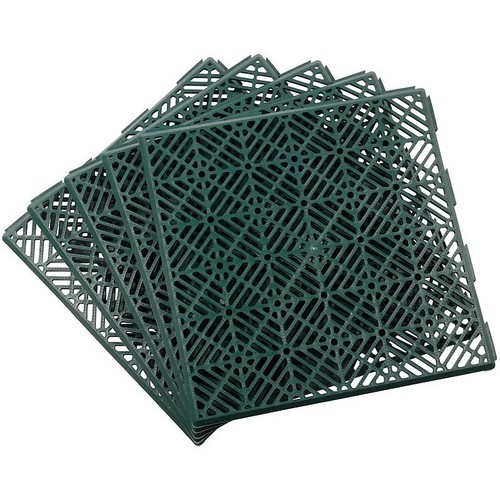 Green interlocking garden - 5x,