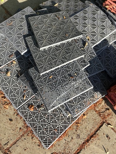 Plastic interlocking outdoor - plastic,