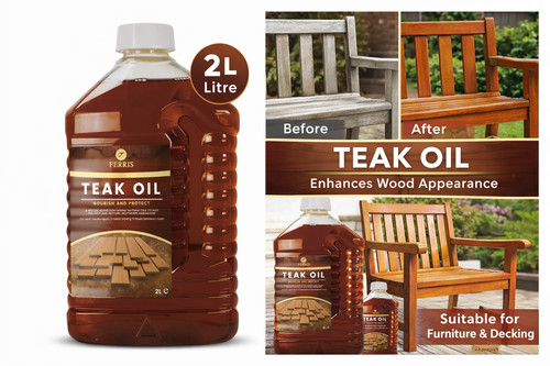Ferris teak oil wood - ferris,