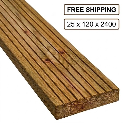 Pressure treated decking - treated,